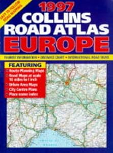 Collins road atlas, Europe, 1997