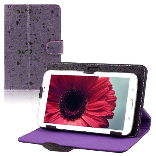 Aokdis Universal Leather Stand Case Folio Cover Magic Leather Case for RCA 7