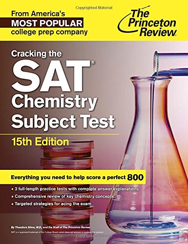 Cracking the SAT Chemistry Subject Test, 15th Edition by Princeton Review