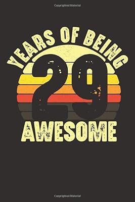 29 Years Of Being Awesome: 29 Year Old 29th Birthday Gifts