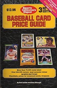 Baseball Card Price Guide by Robert F. Lemke