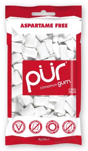 PUR Gum Cinnamon, 57-Count (Pack of 2)
