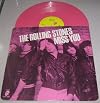 The Rolling Stones " MISS YOU "12 inch PINK VINYL Import Record Brand New
