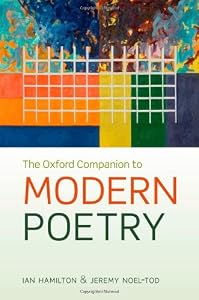The Oxford Companion to Modern Poetry by Jeremy Noel-Tod