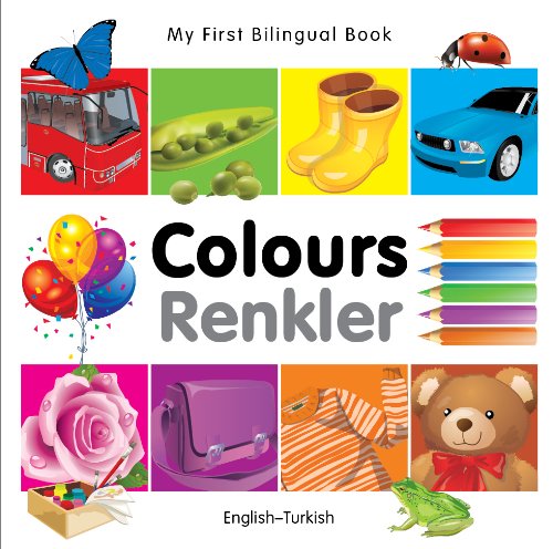 My First Bilingual Book-Colours by Milet Publishing