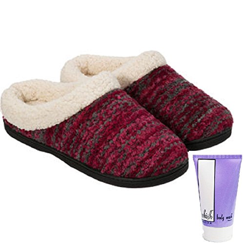 Dearfoams Women's Memory Foam Slipper Clog