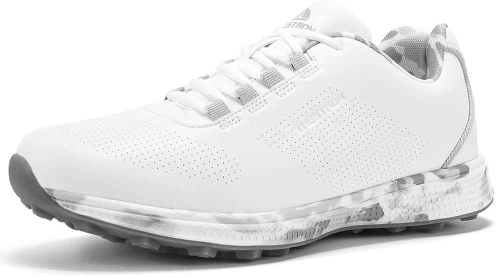Women's Golf Shoes Professional Spikeless Ladies Golf Sport Sneakers Waterproof Womens Trainers Golfing Outdoor Walking Footwears_voghion.com