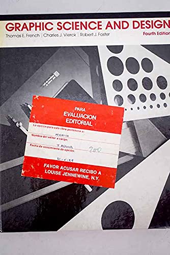 Graphic Science and Design by Thomas Ewing French