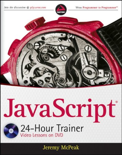 JavaScript 24-Hour Trainer by Jeremy McPeak