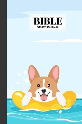 Bible Study Journal: Bible Study Journal Corgis Cover, Perfect for Writing Prayer, Inspirational messages, Church Group, Individual Bible Study, 120 Pages, Size 6" x 9" By Raphael Lindemann