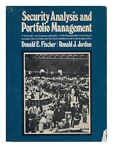 Security analysis and portfolio management by Donald E Fischer