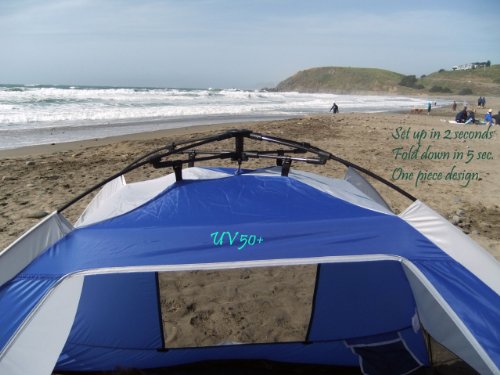 Genji Sports Instant Beach Star Tent, Blue - Image 5