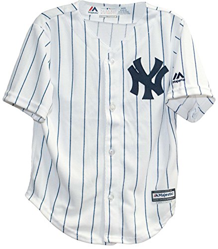 New York Yankees Home Pinstripe Cool Base Toddler Jersey