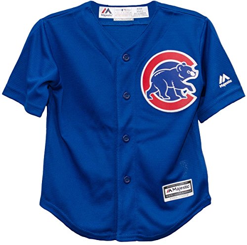 Chicago Cubs Alternate Blue Cool Base Toddler Jersey