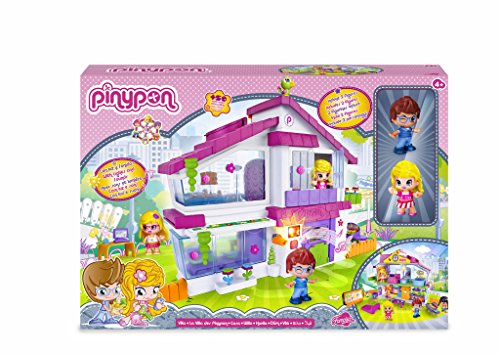 Famosa - Pin y Pon Villa, con muñecos, 58 x 40 cm (700012409)