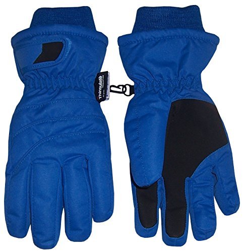 N'Ice Caps Adults Unisex Thinsulate and Waterproof Bulky Winter Ski Glove with Ridges