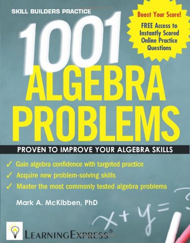 1001 Algebra Problems (1001 Series) by LearningExpress Editors