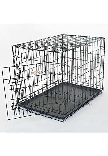 

Single Door Folding Coated Steel Wire Dog Crate