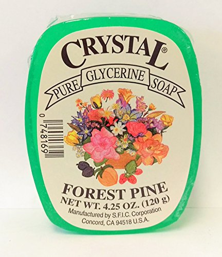 Crystal Glycerine Soap Bars Forest Pine (24 bars)