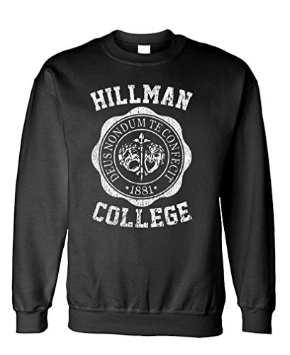 HILLMAN COLLEGE - retro 80s sitcom tv - Fleece Sweatshirt