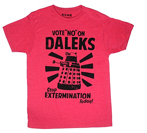 Ripple Junction's Doctor Who Vote No on Daleks T-shirt