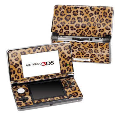 

Leopard Spots Design Decorative Protector Skin Decal Sticker for Nintendo 3DS Portable Game Device