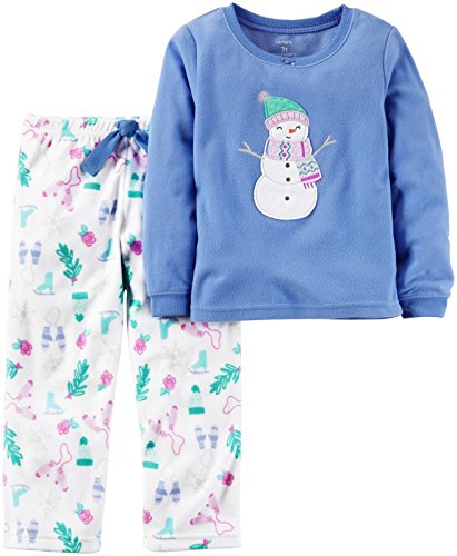 Carter's 2 Piece Snow Man PJ Set