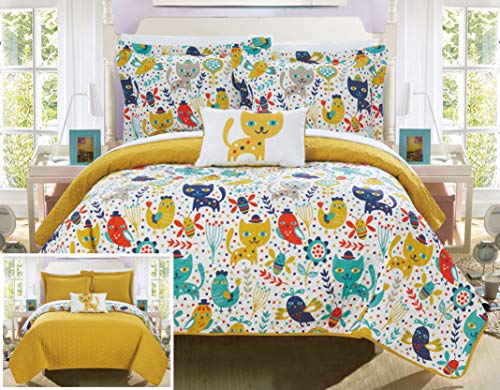 Algopix Similar Product 16 - Chic Home Orwell 4 Piece Reversible