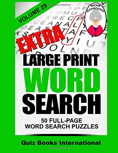 Extra Large Print Word Search Volume 29