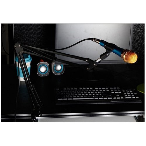 

OneTigris 360 Adjustable Microphone Stand Broadcast Studio Mic Suspension Boom Scissor Arm Stand