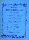 Basic Repertoire for Singers; English Songs of the Renaissance, Baroque, and Classic Eras