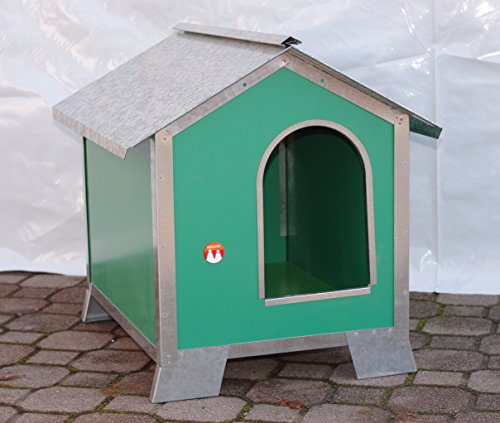 Cuccia Cani Grande Cuccia Per Cani Mondo Viro Taglia Grande - Resina, Pavimento Rialzato, Dimensioni 95x95x99 Cm, Per Esterno Cuccia Resina