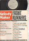 Melody Maker Front Runners '77