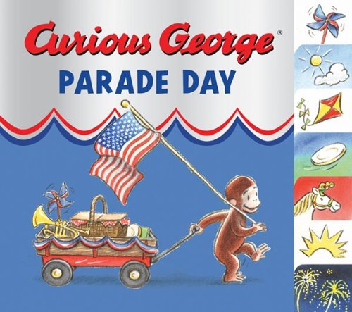 Curious George Parade Day tabbed board book by H. A. Rey