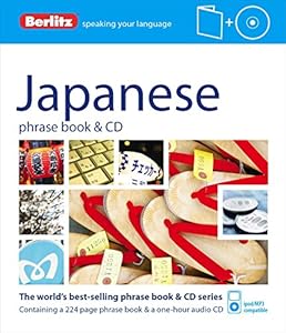 Berlitz Japanese Phrase Book and CD