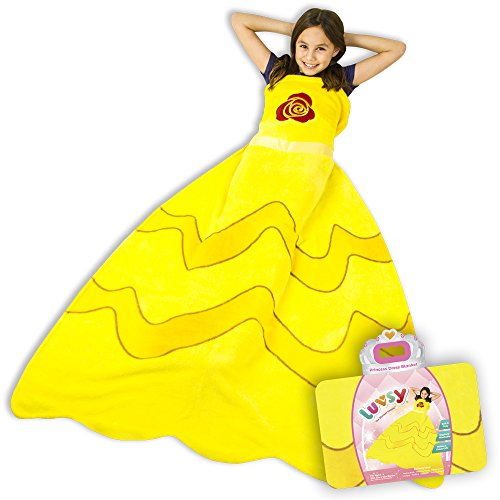 Algopix Similar Product 17 - Luvsy Princess Dress Blanket  Throw