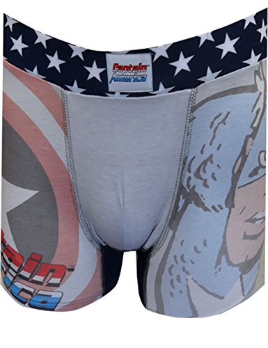 Marvel Comics Captain America Performance Wear Boxer Brief for men