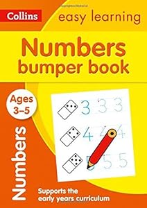 Numbers Bumper Book Ages 3-5: Prepare for Preschool with easy home learning (Collins Easy Learning Preschool)