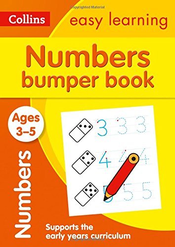 Numbers Bumper Book Ages 3-5: Prepare for Preschool with easy home learning (Collins Easy Learning Preschool) by Collins Easy Learning