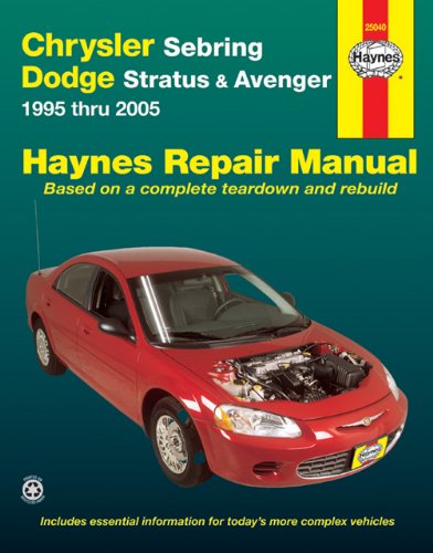 Chrysler Sebring & Dodge Avenger '95 THRU '05 (Automotive Repair Manual) by Haynes