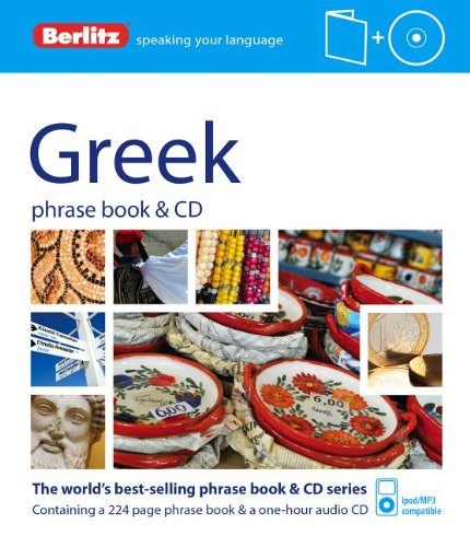 Berlitz Greek Phrase Book and CD (Phrase Book & CD) by Berlitz Publishing