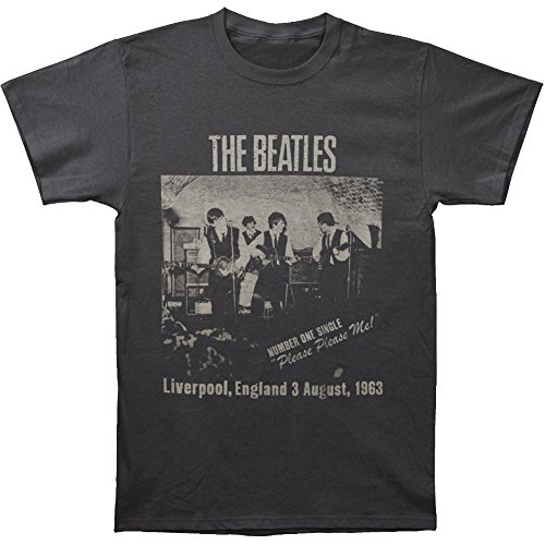 Beatles Men's Cavern Club T-shirt Grey
