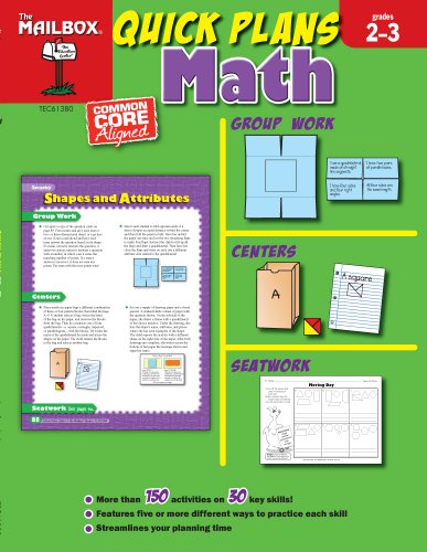 Quick Plans Math by The Mailbox Books Staff