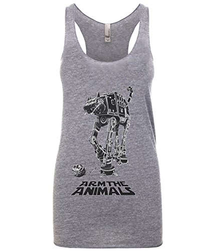 Arm The Animals Women's Cat-At Graphic Tank Top -This Tank Top Helps SAVE Cats