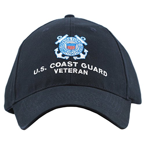 United States Coast Guard Veteran Hat for Men and Women, Military Collectibles