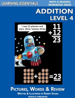 Learning Essentials Addition Level 4 (Math & Reading Workbook Series) (Learning Essentials Math & Reading Workbook)