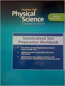 Prentice Hall Physical Science Concepts in Action Standardized Test ...