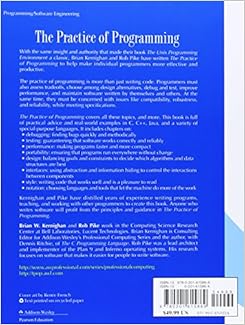 The Practice of Programming (Addison-Wesley Professional Computing ...