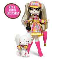 Пинки Купер Путешествия Пинки в Лондоне коллекция кукла с Pet