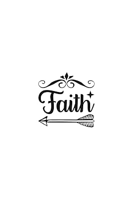 Faith: Religious Church Notes, Write And Record Scripture Sermon Notes, Prayer Requests, Great For Applying Sermon Message